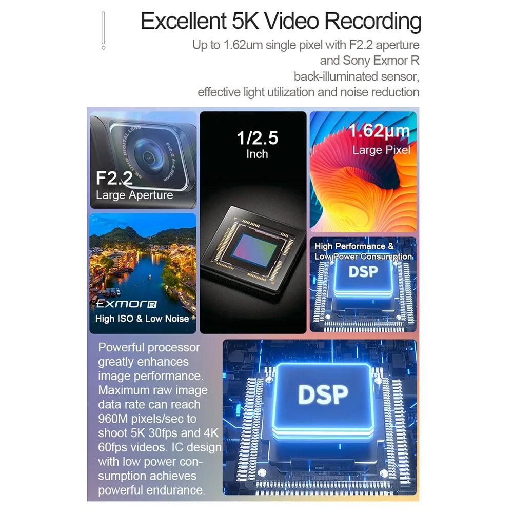 Camcorder,Portable Video IR Vision LCD Screen Video Camera Screen Video Camera Vision 3.5In Video 120°Wide 3.5In Wifi 120°Wide Video Vision Support Wireless - Portable Screen 3.5In Touch LCD