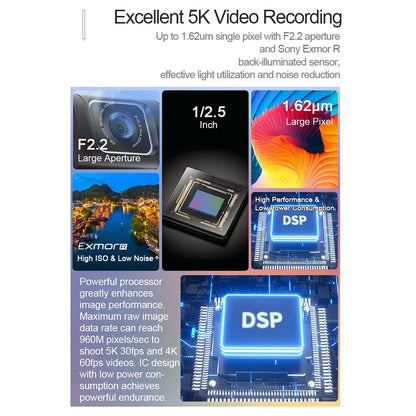 Camcorder,Portable Video IR Vision LCD Screen Video Camera Screen Video Camera Vision 3.5In Video 120°Wide 3.5In Wifi 120°Wide Video Vision Support Wireless - Portable Screen 3.5In Touch LCD