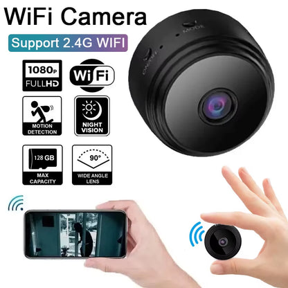 A9 Wifi Mini Camera 1080P Intelligent Home Security IP Wifi Camera Monitor Mobile Remote Camera Mobile Remote Application