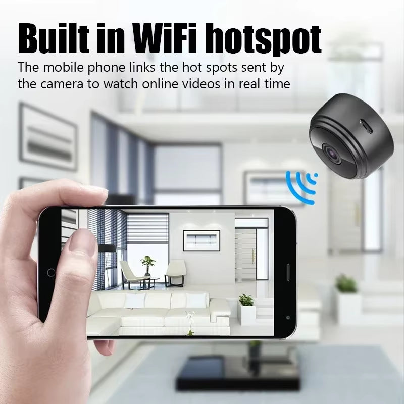 A9 Wifi Mini Camera 1080P Intelligent Home Security IP Wifi Camera Monitor Mobile Remote Camera Mobile Remote Application