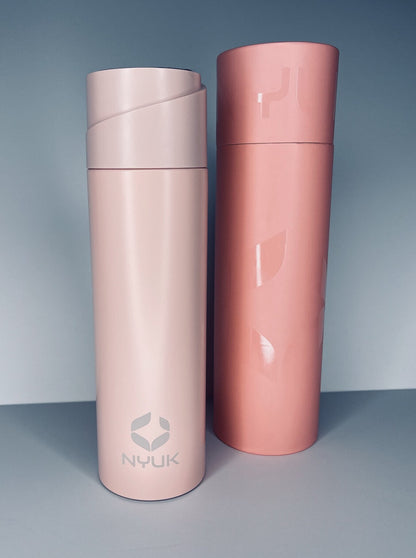 Nyuk Water Bottle UV Sanitizing Self-Cleaning Insulated Black Thermo Cup 15Oz.