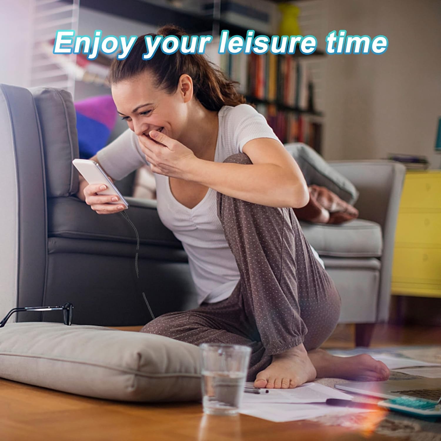 Long Iphone Charger Cord 16FT/5M [Apple Mfi Certified] Lightning Cable Extra Long Nylon Braided Fast Charger Cable 2.4A for Iphone 12 11 Pro X XS Max XR 8 7 6S 6 plus Se,Black